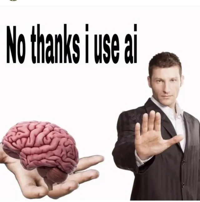 Saved meme, square image with white, gray, and red tones