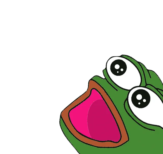 Pepe Erstaunt Transparent