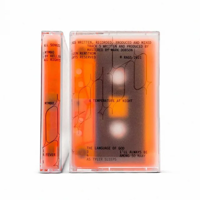 Curated visual reference, square image with white, orange, and gray tones